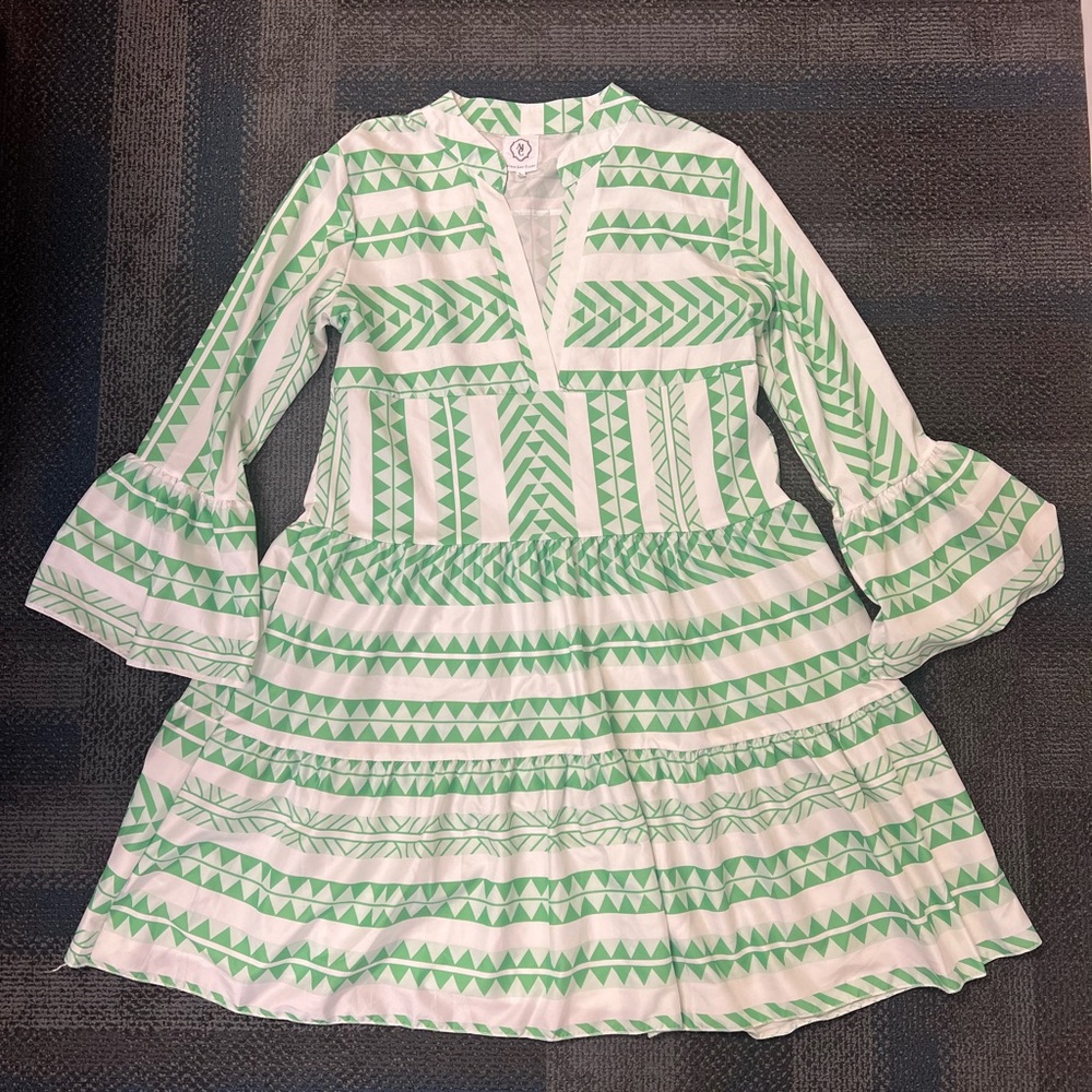 Arthur Jane Claire Tunic Patterned Dress